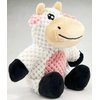 Glory To Dog Barnyard Cow Plush and Squeaker Small Dog Toy