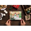 Stonehouse Collection | Dry Heat Western Snowman Funny Christmas Card | 18 Holiday Cards (Standard)