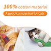 Cat Toys 3 Pack Catnip Saury Fish Toys Cat Toys Fish Interactive Cat Toy Catnip Crinkle Sound Toys，Catnip Toys for Cats 9.5 Inch Suitable for All Kinds of Cats