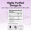 TherOmega Omega-3 Wild Alaskan Fish Oil | 270 Softgels | MSC, IFOS, & NSF Certified | 1,000mg Softgels (700mg of EPA & DHA) | Heart, Brain & Joint Support