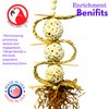 Bonka Bird Toys 2552 Sola Chewballicious Natural Medium Parrot Shred Cage Toy, Cockatiel, Parakeet, Conures, and Similar Birds