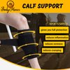 BodyMoves Calf Brace plus hot and cold gel pack for Torn Muscle Shin Brace Strain Wrap Support Leg Brace for Shin Splints Lower Leg Calf Compression Sleeve for Calf Strain Injury Tear Runners Remedy