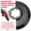 For Milwaukee Angle Grinder 43-54-1220 5" Type 27 Wheel Blade Guard 2780-20, 2781-20, 6117-30, 6117-31, 6124-30