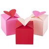 Hallmark 5JVG1928 Paper Wonder 3" Small Valentines Gift Boxes (Pack of 3; Hearts in Pink, Purple and Red)