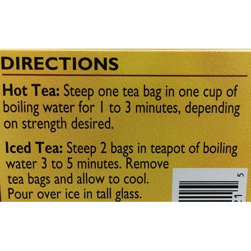 Dynasty 100% Natural Tea 16 Individual Tea Bags Per Pack (Oolong, 4 Pack)