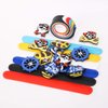 PROLOSO Slap Bracelets Silicone Slap Wristband Pirate Snap Bracelet Kids Slap Toy Bulk Party Favors 12 Pcs