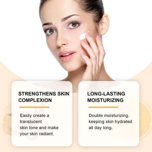 Mrryiio Niacinamide Vitamin C Black Tube Skin Cream,Niacinamide Vitamin C Plain Face Cream,Multifunctional Smooth Hydrating Makeup Cream,Five Vitamin C Moisturizing Cream(2PCS)