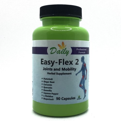 Easy-Flex 2™ (Andrographis Paniculata, Boswellia Extract, L-Histidine, Curcumin (Turmeric), Quercetin, Black Pepper Extract, Ginger Root Powder & Cayenne Pepper)