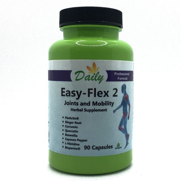 Easy-Flex 2™ (Andrographis Paniculata, Boswellia Extract, L-Histidine, Curcumin (Turmeric), Quercetin, Black Pepper Extract, Ginger Root Powder & Cayenne Pepper)