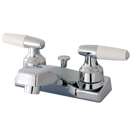 Kingston Brass FB201 Americana 4" Centerset Bathroom Faucet, 3-5/8-Inch in Spout Reach, Polished Chrome