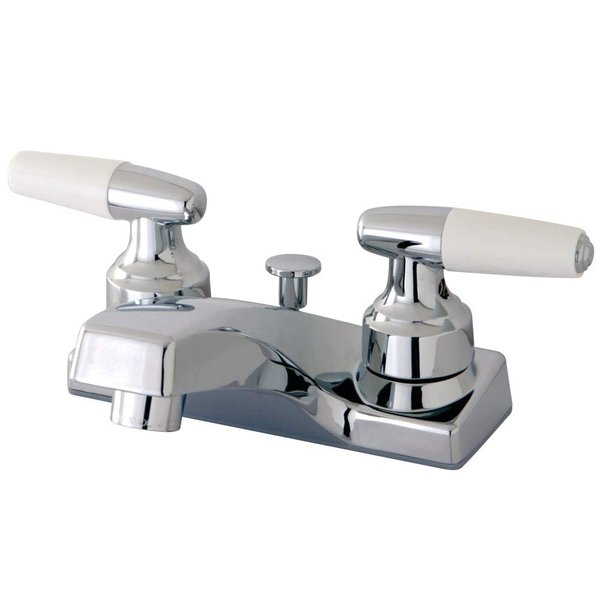 Kingston Brass FB201 Americana 4" Centerset Bathroom Faucet, 3-5/8-Inch in Spout Reach, Polished Chrome