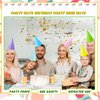 Rcanedny 40 Pcs Colorful Party Hats Bright Birthday Paper Cone Hat for Birthday Christmas New Year Party Supplies Graduation Celebration, 8 Colors