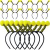 TIHOOD 14PCS Bee Tentacle Headbands Bee Hair Bands Hair Hoop for Women Girls Halloween Christmas Party Supplies