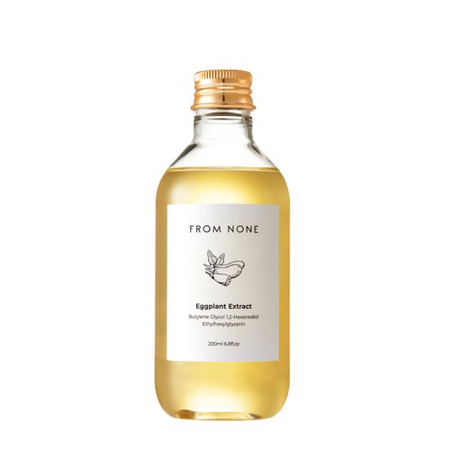 FROM NONE Eggplant Extract Toner | Hydration Toner for Moist Skin, Hydrating Toner for All Skin Type, Korean Skin Care (200ml / 6.76 fl.oz.)