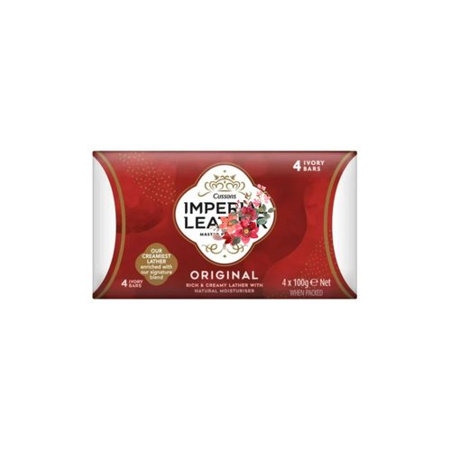LiteZout Imperial Leather Cussons Original 4ct Bar Soap (2 pack)