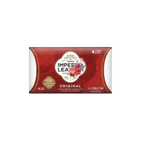 LiteZout Imperial Leather Cussons Original 4ct Bar Soap (2 pack)