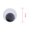 Sowaka 10 Pcs 1.5 Inch Wiggle Eyes Self Adhesive Round Googly Eyes for Craft Art Scrapbooking DIY Accessories Home Décor Party Supplies Decoration