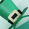Needzo Glittery Leprechaun Top Hat Headband, Sparkling Green St. Patty's Day Accessory, Comfortable and Festive, Ideal for Parade and Irish Celebrations, Adjustable One Size