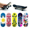 ALFAILEFU Pro Fingerboard 32mm Wooden Board Professional Finger Skateboard Trucks CNC Wheels with Bearings (AILEFU)