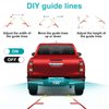 Backup Camera HD 1080P Rear View Monitor Kit Night Vision Waterproof Reverse Camera for Car Truck Pickup Minivan DIY Grid Lines DoHonest S01