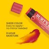 Burt's Bees Lip Tint Balm Stocking Stuffers, Christmas Gifts with Long Lasting 2 in 1 Duo Tinted Balm Formula, Color Infused with Deeply Hydrating Shea Butter for a Natural Looking Buildable Finish, Petal Rose (2-Pack)