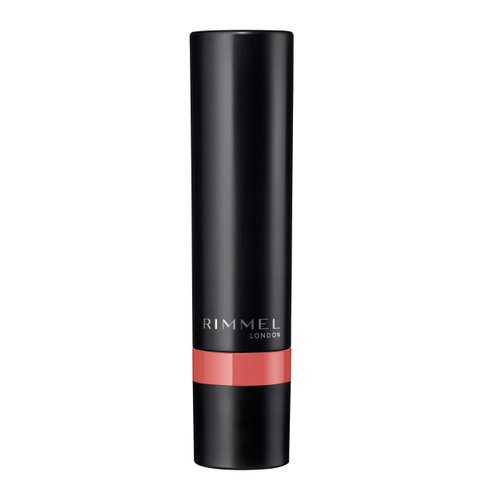 Rimmel Lasting Finish Matte Lipstick - All-Day Intense Lip Color with Exclusive Ruby and Diamond Complex - 145 Peach Petal, .14oz