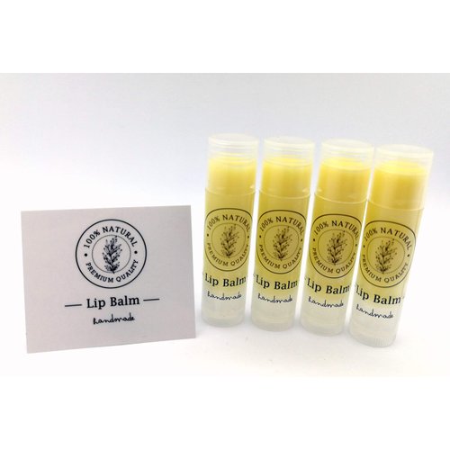 ZZYBIA Assorted Clear Lip Balm Label Sticker for Lip Balm Container Lip Balm Labels Paper Stickers 60pcs