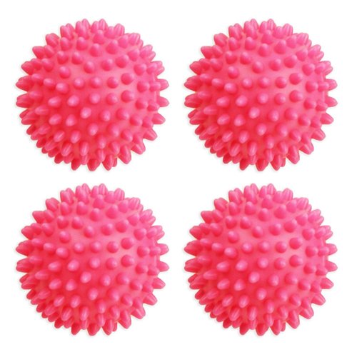 Dryer Balls 8 Pack Pink- Reusable Dryer Balls Replace Laundry Drying Fabric Softener and Saves You Money