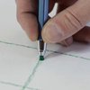 Carmel 4mm Leads for Mechanical Grease Pencil, Pack of 50 Refills (Blue), Thick Waxy Leads,Soft Greasy Leads for Mechanical China Marker