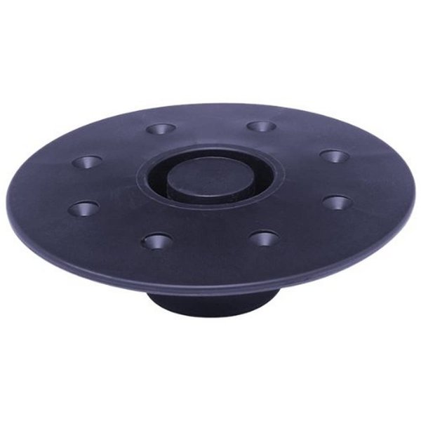 DetMar 12-1127- Black Receptacle Flash Mount