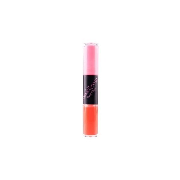 Cheekroom Dual Lip Tint Gloss (3.baby Pink Tint/orange Pink Gloss)