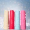 EOS Limited Edition Holiday Lip Balm Variety Pack, 100% Natural & Organic, All-Day Moisture, Made for Sensitive Skin, 0.14 oz, 4-Pack, Clear