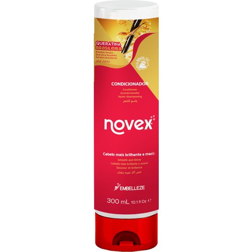 Novex Brazilian Keratin Conditioner, 10.14 oz. - Reconstructive Keratin, Frizz control &amp; Damage R...