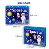 Preschool Montessori Toys for Toddlers, Space Busy Book Learning Toys for Kids Toddlers Preschool Learning Activities, Autism Sensory Educational Toys for Boys & Girls Christmas Birthday Gifts