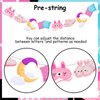 Pajama Party Banner, Slumber Bunting Garland, Sleepover Themed Party Decoration, Baby Shower Birthday Party Supplies for Girls