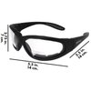 Global Vision Hercules Bifocal Anti-Fog Safety Glasses with EVA Foam, Clear Lens (1.50)