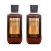 Bath and Body Works For Men Bourbon 3-in-1 Hair, Face & Body Wash - Value Pack lot of 2 - Full Size (Freshwater)