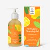 Luma & Leaf Hydraglow Face Cleanser Gel 3.8 FL Oz - Pineapple, Lemon, and Grape Enzymes Natural Formula - Exfoliant and Skin Revitalizer - Hyaluronic Acid + AHA Gel Cleanser