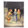 Russian Lacquer Christmas Cards Snow Maiden and Her Parents Box of 12