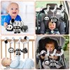 Baby Spiral Hanging Stroller and Car Seat Toys for Babies 0-6 Months Newborn Plush Activity Toys for Bed Bassinet Crib Baby Carrier Gifts (owl)