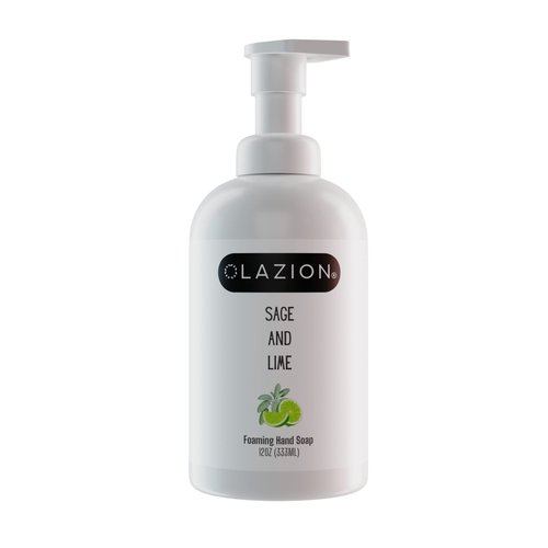 Olazion Sage and Lime All Natural Vegan Foaming Hand Soap