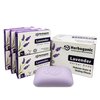 HERBOGANIC Lavender Herbal Soap | Natural Bar Soap for Face and Body | Relaxing and Nourishing | Infused with Lavender | Gentle for Men and Women | 5 Oz (Pack of 6)