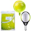 Motionchic 12 Pieces Tennis Party Balloons Green Tennis Balloons Tennis Party Decorations Foil Tennis Ball Balloons Tennis Racket Balloon for Men Women Sports Tennis Themed Birthday Party Supplies