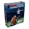 Island Genius Giant Inflatable Football & Tee, Inflatable Football Decorations for Party, Sports Themed Birthday Football Decor Giant Football Party Decorations Football Games for Kids Teens & Adults