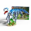 LEQUMOC Dinosaur in Building Sets, L007, Jurassic Velociraptor Mongoliensis, Dino World Park, Set for Boys and Girls, Age 4 + Year Old,649PCS