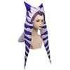 Tano Costume Cosplay Hat Headpiece Rebels Figure Headgear Accessory for Halloween Party Girls Women