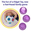 Continuum Games Fidget About It The Fast Paced Puzzle Dice Rolling Fidget Toy Board Game - Click The Orbs and Solve The Puzzles On The Cards - Fun for Family Game Nights - 2-4 Players Ages 6 and Up