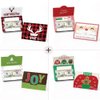 Big Dot of Happiness Assorted Holiday Cards - Christmas Money and Gift Card Holders - Set of 8