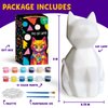Goodyking Paint Your Own Cat Lamp Kit, DIY Cat Crafts Night Light, Painting Kit Arts & Crafts for Kids Ages 8-12, Art Supplies Birthday Easter Party Holiday Gift for Teens Girls Boys Age 3 4 5 6 7 8+