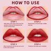 HOSAILY Lip Stain Marker, Matte Natural Red Liquid Lip Liner Lip Tint Pen, Silky Smooth Hydrating Lipstick Lip Marker, Long Lasting Quick Drying Smudge Proof Water Based Lip Color Makeup101#